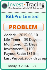 HYIP Monitor-Invest-Tracing.com